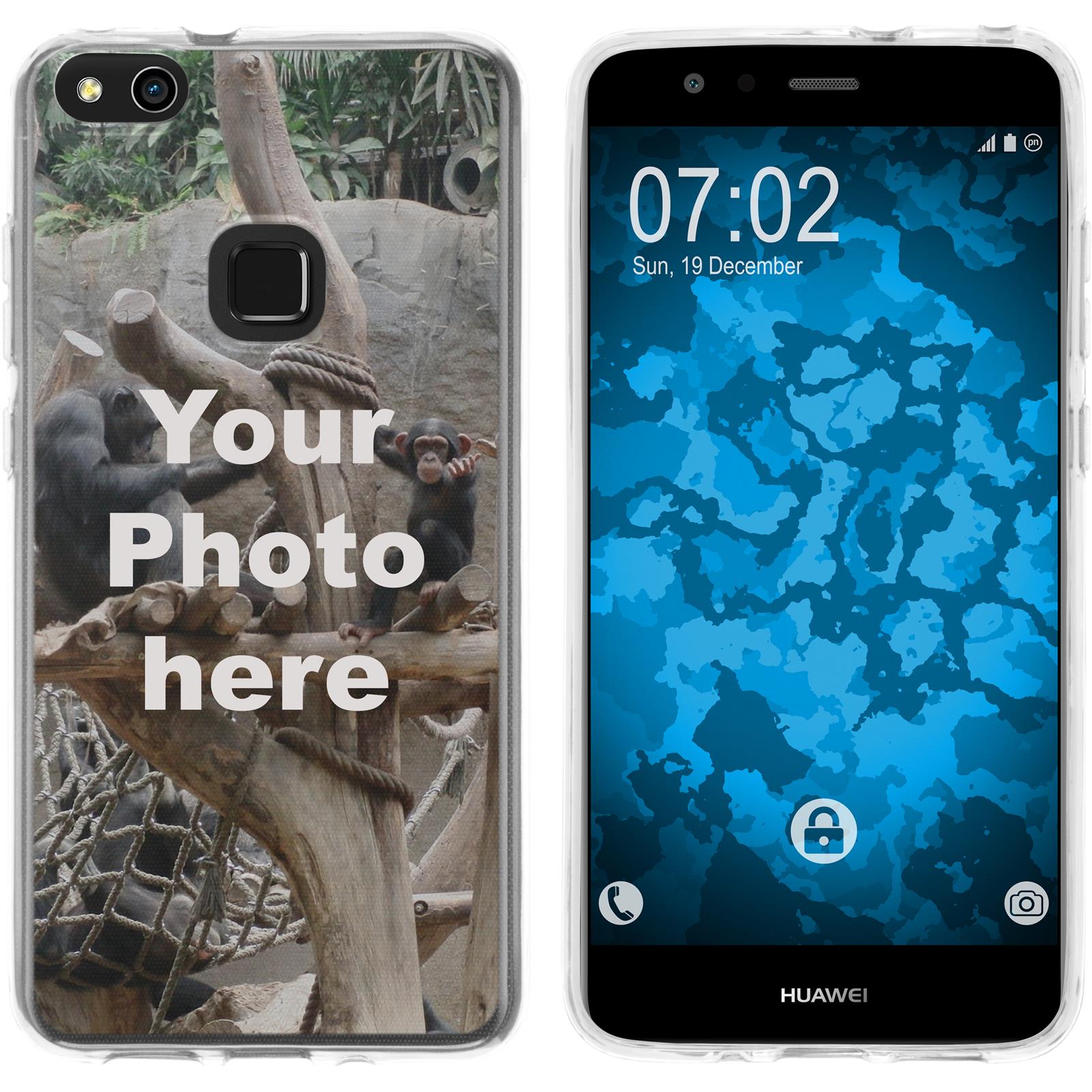 P10 Lite Personalisierte Handyhülle  clear zum selbst gesta