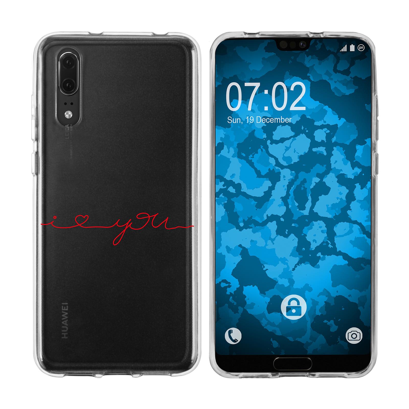 P20 Silikon-Hülle in Love M2 Case