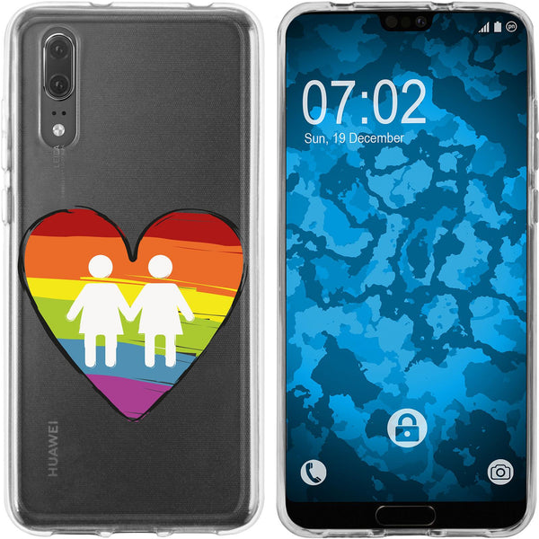 P20 Silikon-Hülle pride Frauen M4 Case