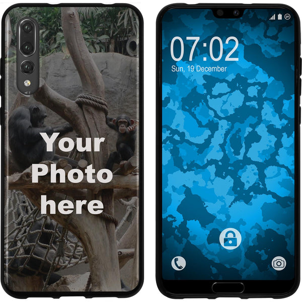 P20 Pro Personalisierte Handyhülle  schwarz zum selbst gest