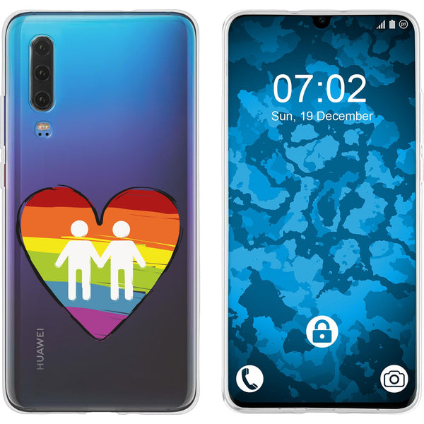 P30 Silikon-Hülle pride Männer M3 Case