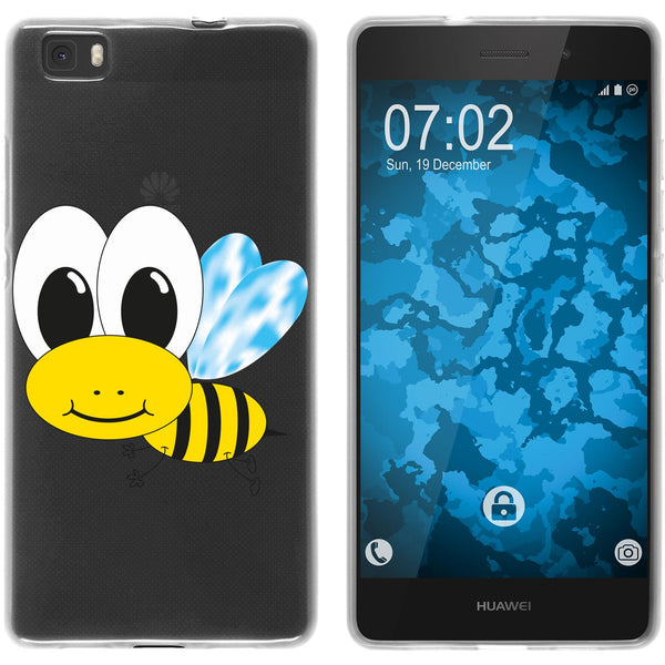 P8 Lite 2015 (1.Gen.) Silikon-Hülle Cutiemals M1 Case