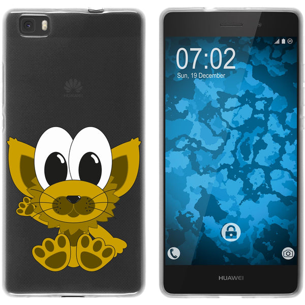 P8 Lite 2015 (1.Gen.) Silikon-Hülle Cutiemals M7 Case