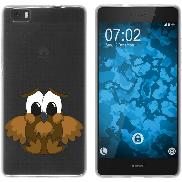 P8 Lite 2015 (1.Gen.) Silikon-Hülle Cutiemals M9 Case
