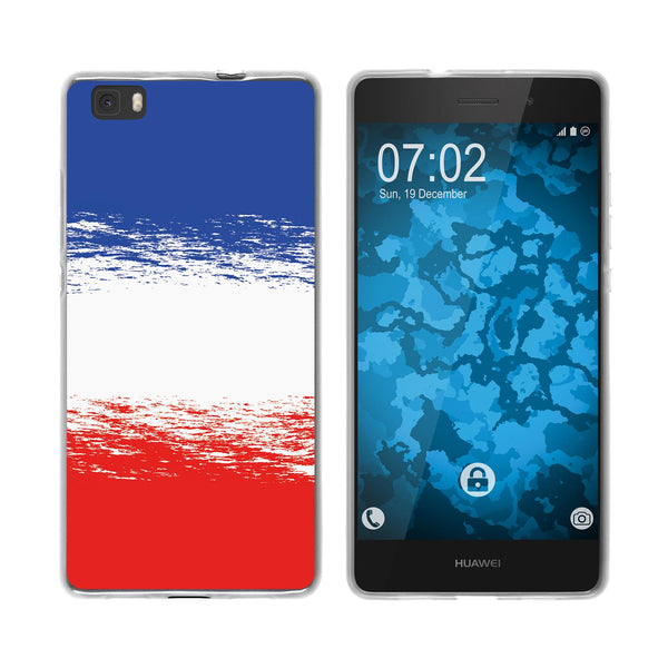 P8 Lite 2015 (1.Gen.) Silikon-Hülle WM France M5 Case