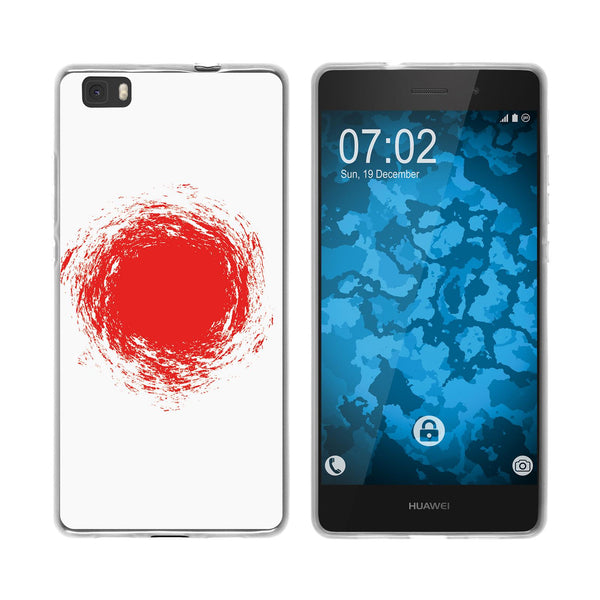 P8 Lite 2015 (1.Gen.) Silikon-Hülle WM Japan M7 Case