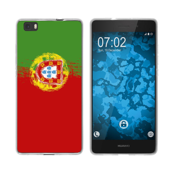 P8 Lite 2015 (1.Gen.) Silikon-Hülle WM Portugal M8 Case