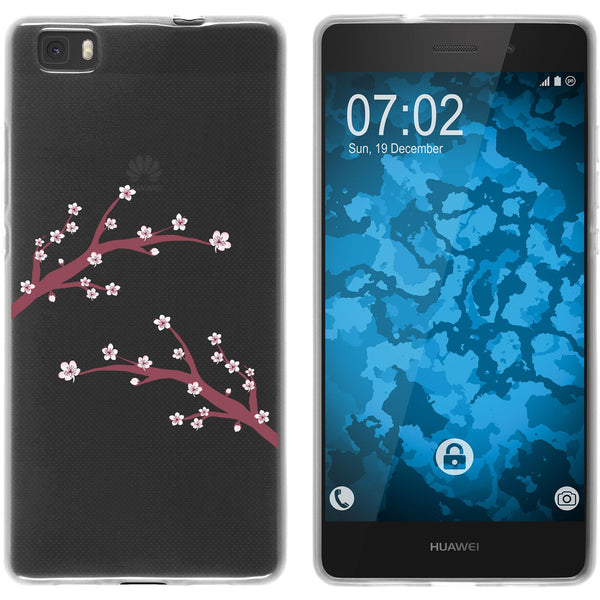 P8 Lite 2015 (1.Gen.) Silikon-Hülle Ostern M1 Case