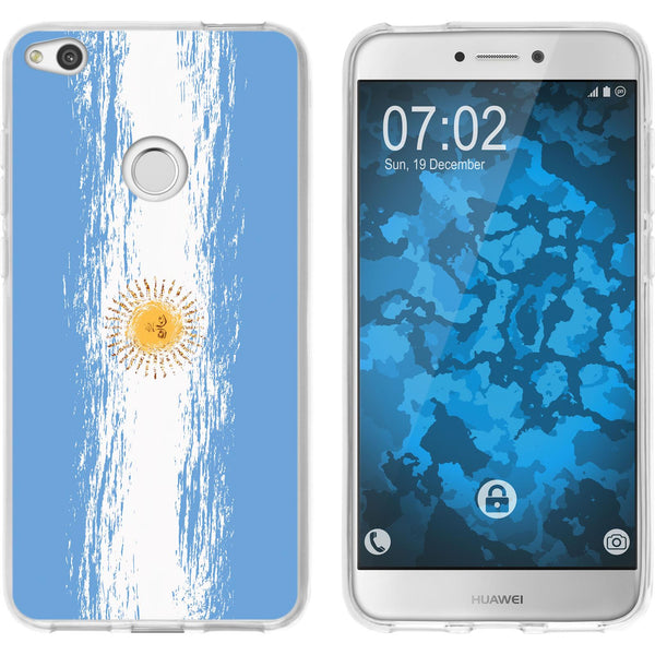 P8 Lite 2017 Silikon-Hülle WM Argentinien M1 Case