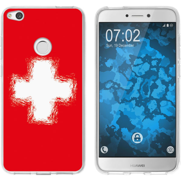 P8 Lite 2017 Silikon-Hülle WM Schweiz M10 Case