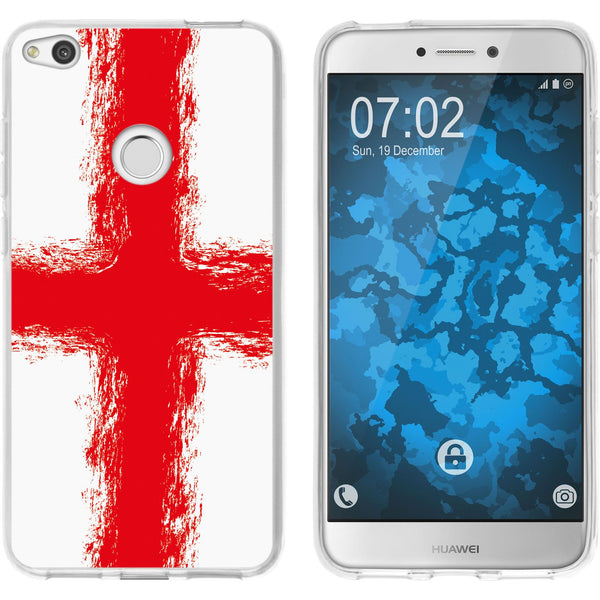 P8 Lite 2017 Silikon-Hülle WM England M4 Case