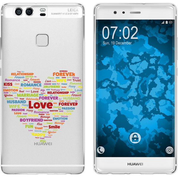 P9 Silikon-Hülle pride Herz M5 Case