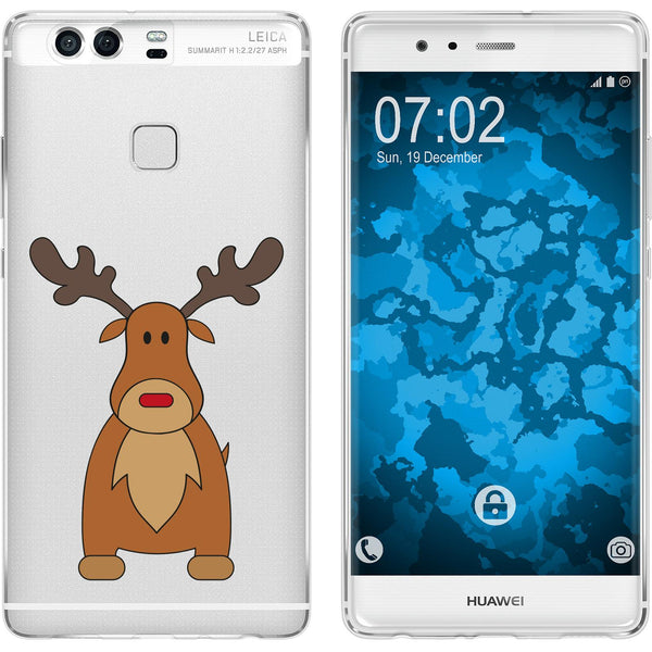 P9 Silikon-Hülle X Mas Weihnachten Rentier M3 Case