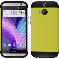 Hybridhülle für HTC One M8  gelb
