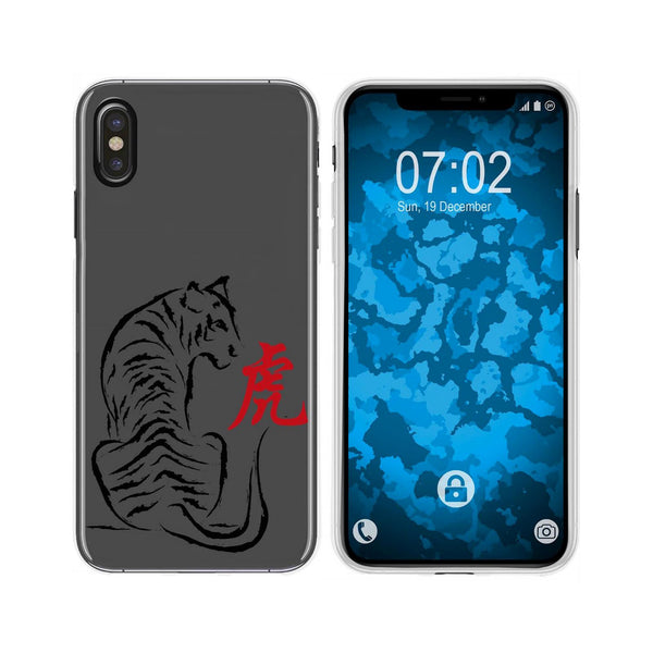 iPhone Xs Max Silikon-Hülle Tierkreis Chinesisch M3 Case