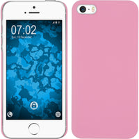 Hardcase für Apple iPhone 5 / 5s / SE gummiert rosa