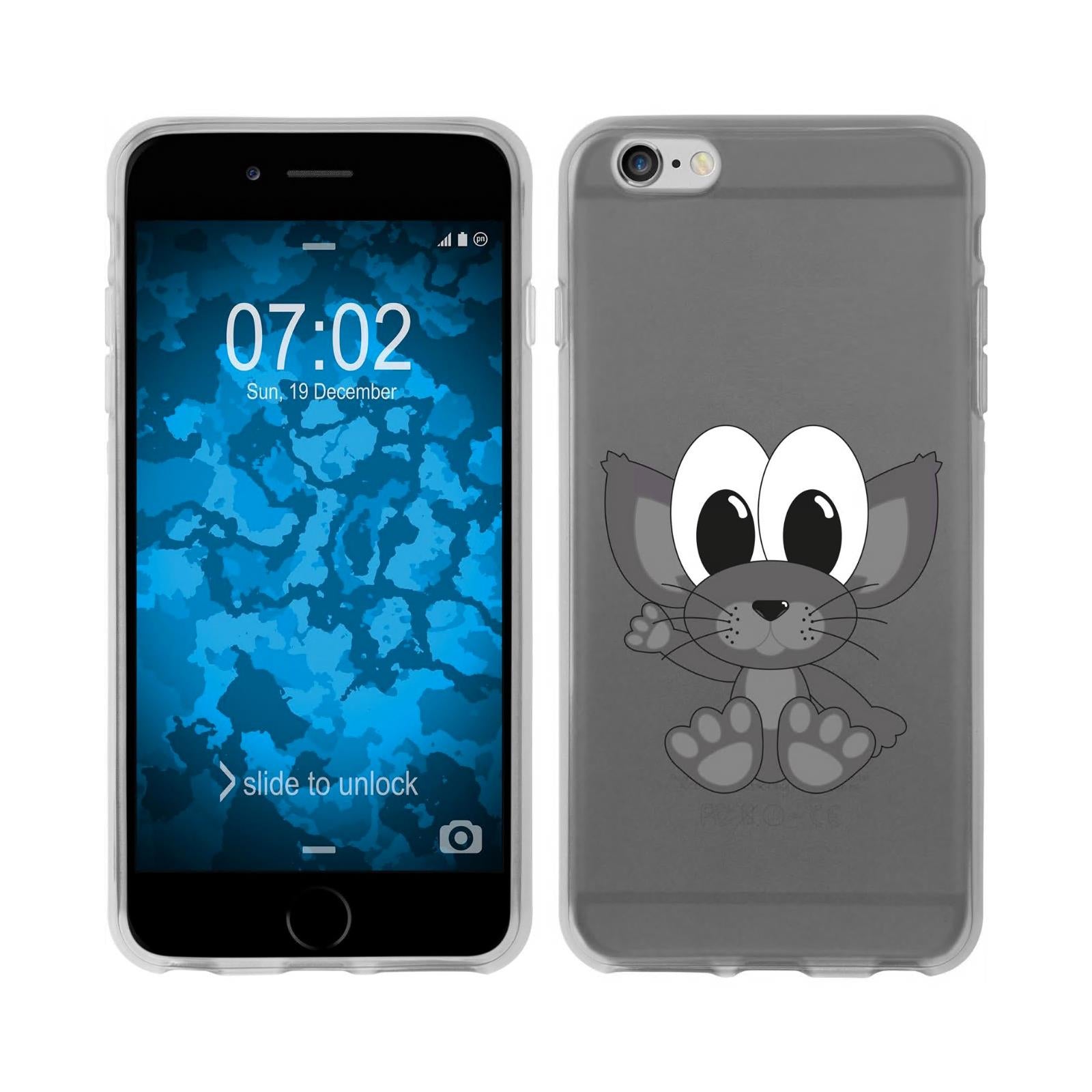 iPhone 6s / 6 Silikon-Hülle Cutiemals M5 Case