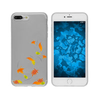 iPhone 7 Plus / 8 Plus Silikon-Hülle Herbst Blätter/Leaves M