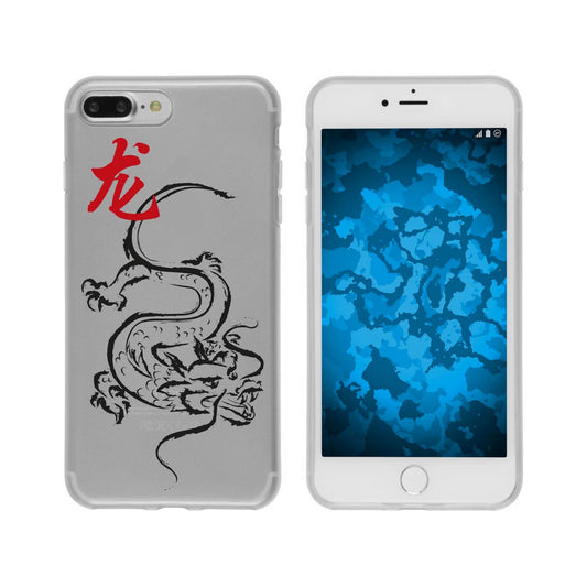 iPhone 7 Plus / 8 Plus Silikon-Hülle Tierkreis Chinesisch M5