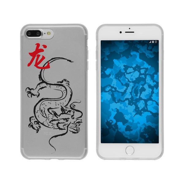 iPhone 8 Plus Silikon-Hülle Tierkreis Chinesisch M5 Case