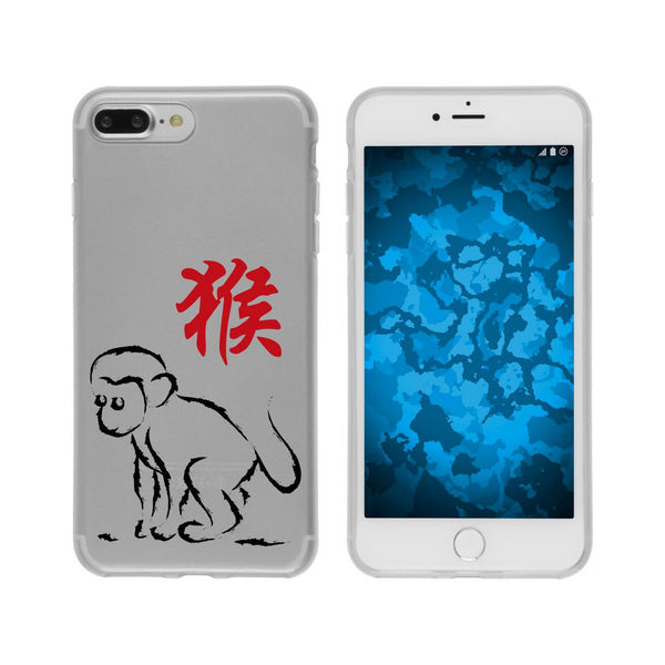 iPhone 8 Plus Silikon-Hülle Tierkreis Chinesisch M9 Case