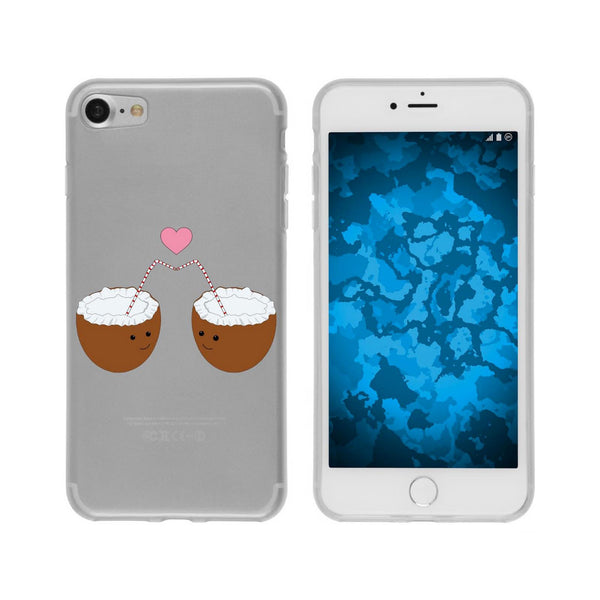 iPhone 8 Silikon-Hülle Sommer Coconuts M3 Case