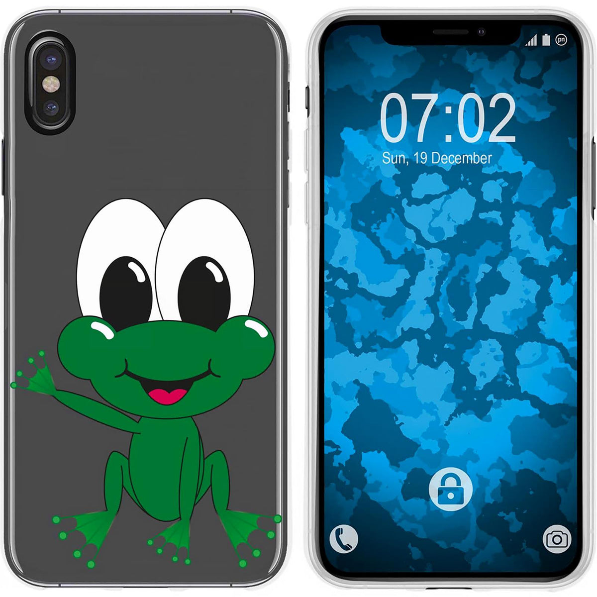 iPhone Xs Max Silikon-Hülle Cutiemals M2 Case