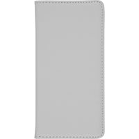 Kunst-Lederhülle für Samsung Galaxy C5 Book-Case weiﬂ + 2 Sc