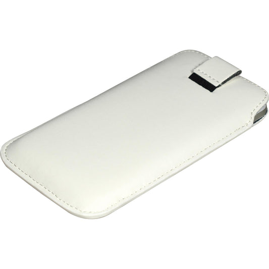 Kunst-Lederhülle für LG Optimus 4X HD P880 Tasche weiß + 2 S
