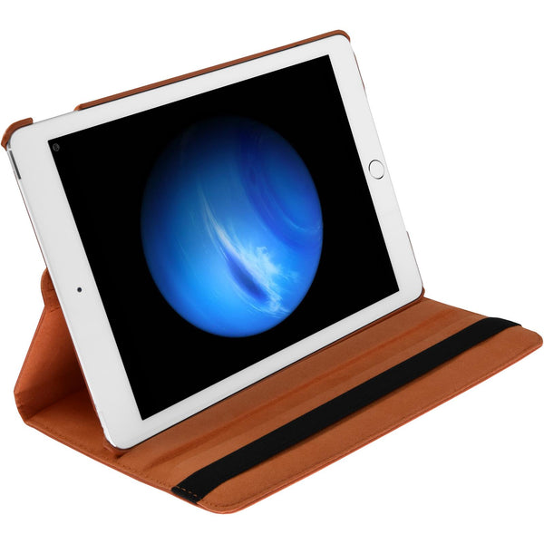 Kunst-Lederhülle für Apple iPad Pro 12.9 (2017) 360∞ orange