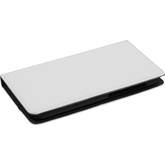 Kunst-Lederhülle für Huawei Honor Holly Book-Case weiﬂ + 2 S