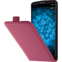Kunst-Lederhülle für LG V10 Flip-Case pink Cover