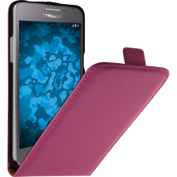 Kunst-Lederhülle für Samsung Galaxy Grand Prime Flip-Case pi