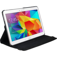 Kunst-Lederhülle für Samsung Galaxy Tab 4 10.1 360∞ schwarz