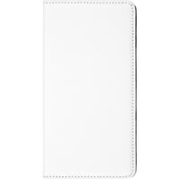 Kunst-Lederhülle für ZTE Blade L3 Book-Case weiﬂ Cover