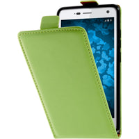 Kunst-Lederhülle für ZTE Blade L3 Flip-Case grün Cover