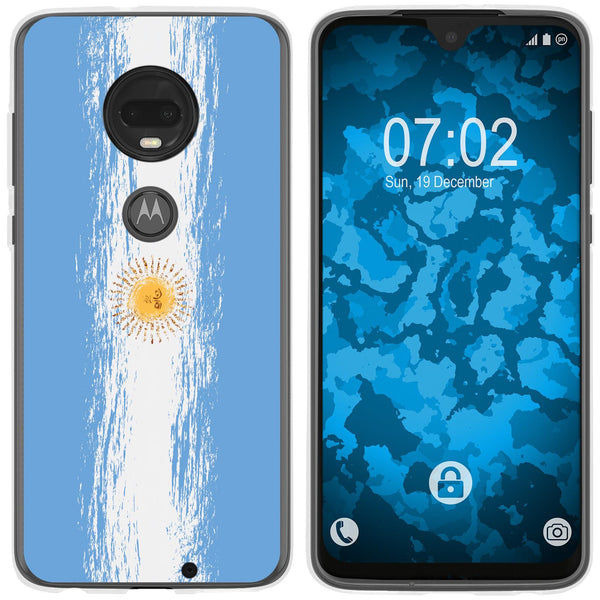 Moto G7 Silikon-Hülle WM Argentinien M1 Case