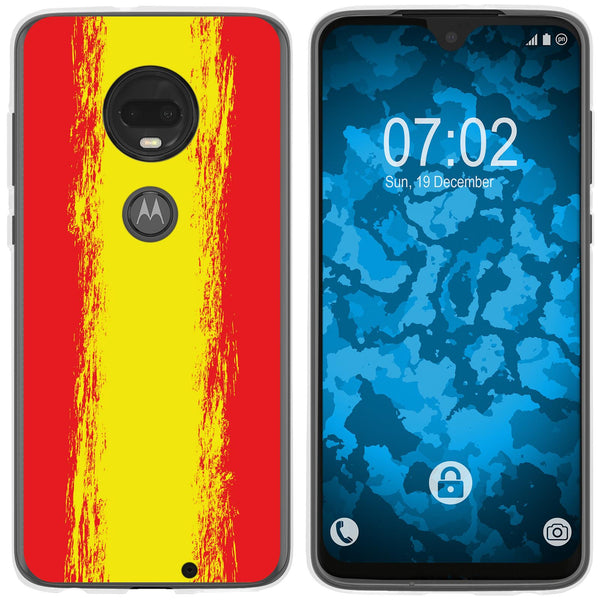 Moto G7 Plus Silikon-Hülle WM Spanien M11 Case