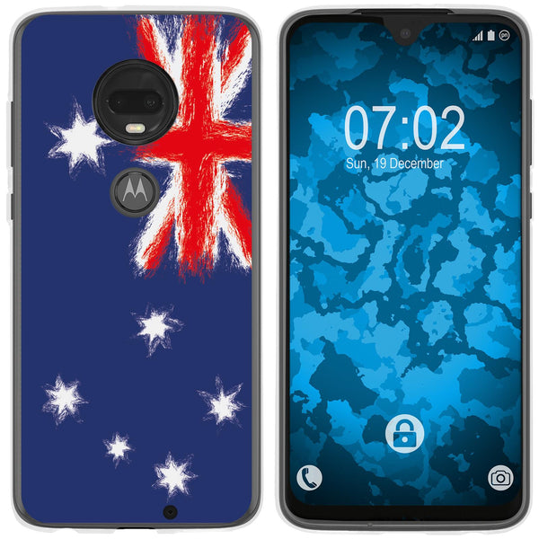 Moto G7 Silikon-Hülle WM Australien M2 Case