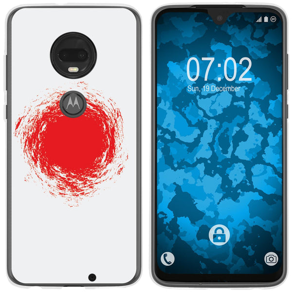 Moto G7 Plus Silikon-Hülle WM Japan M7 Case