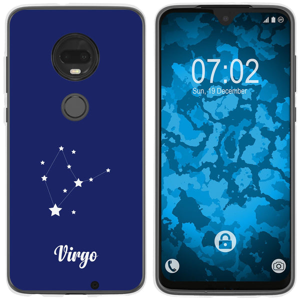 Moto G7 Silikon-Hülle SternzeichenVirgo M2 Case