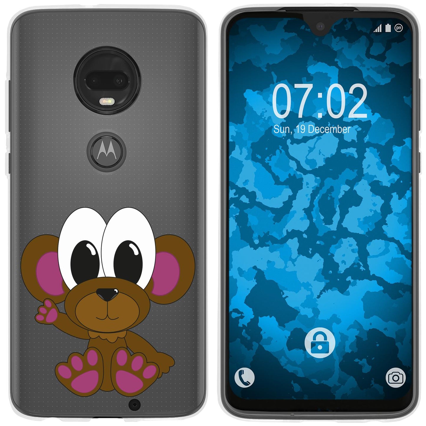 Moto G7 Silikon-Hülle Cutiemals M3 Case
