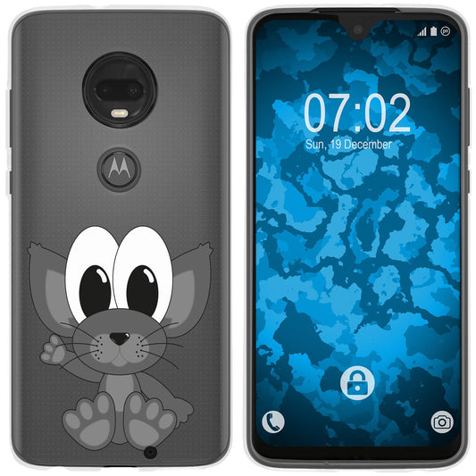 Moto G7 Plus Silikon-Hülle Cutiemals M5 Case