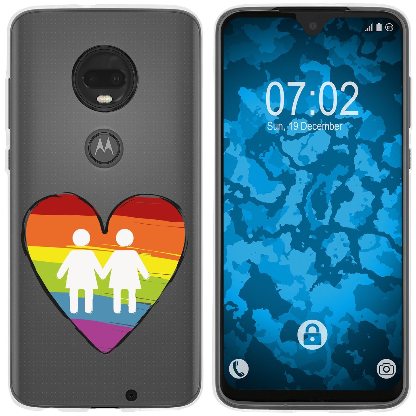 Moto G7 Silikon-Hülle pride Frauen M4 Case