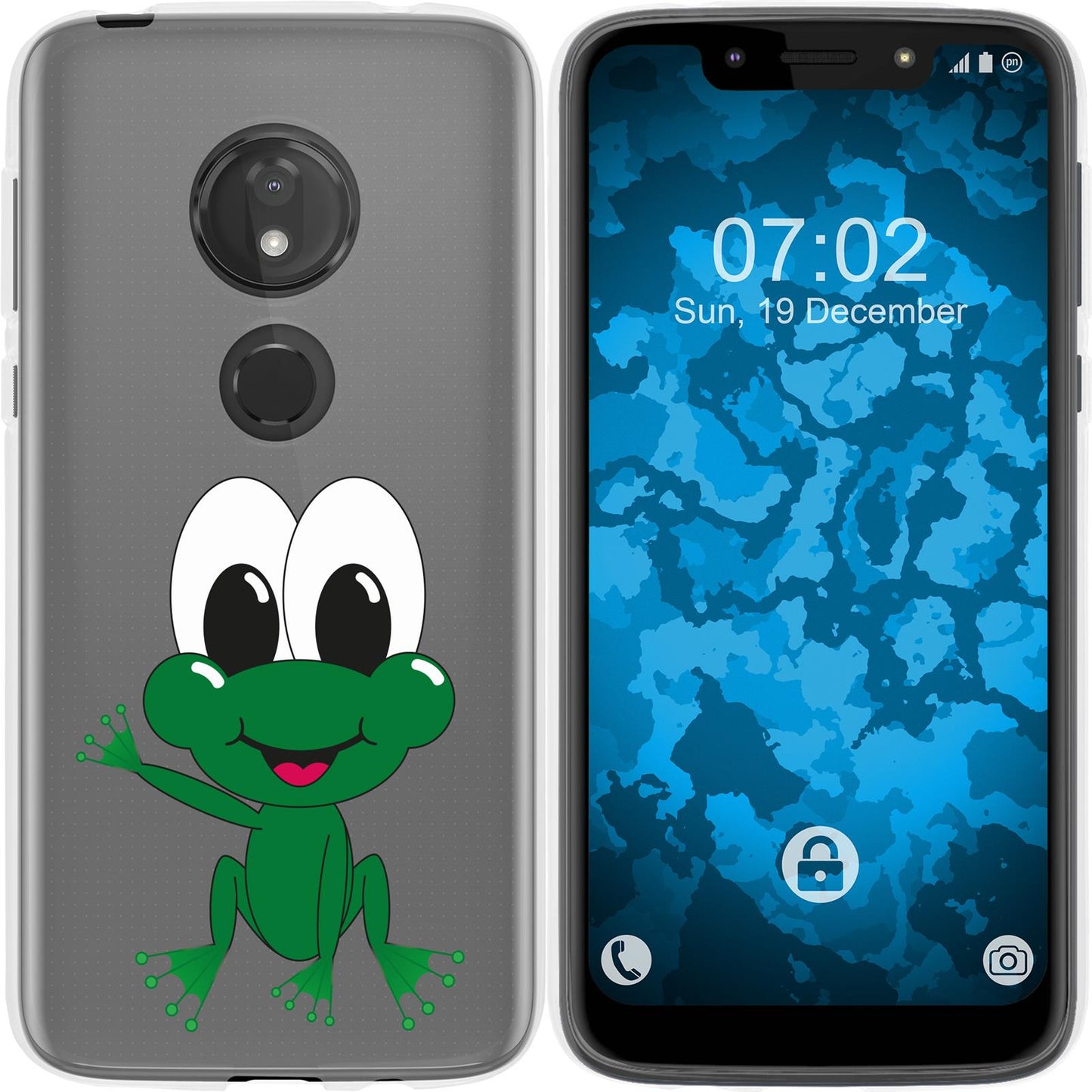 Moto G7 Play Silikon-Hülle Cutiemals M2 Case