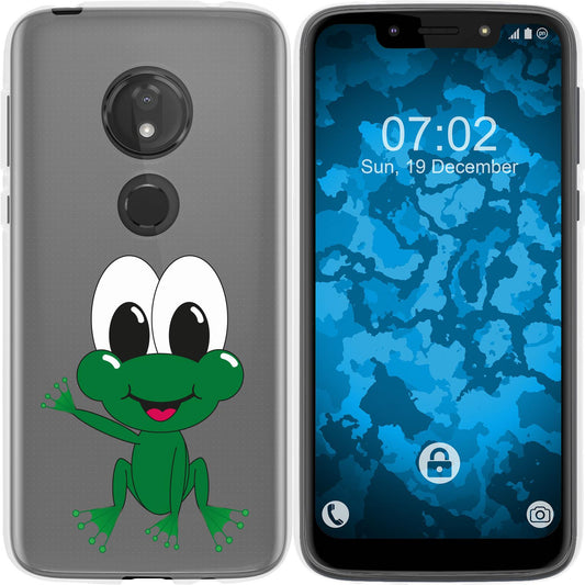 Moto G7 Play Silikon-Hülle Cutiemals M2 Case
