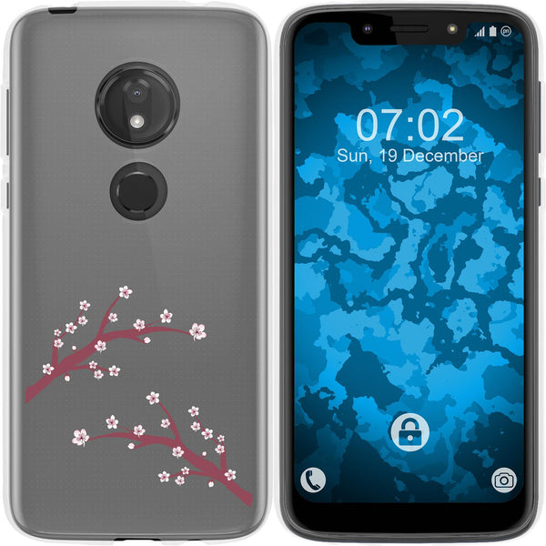 Moto G7 Play Silikon-Hülle Ostern M1 Case