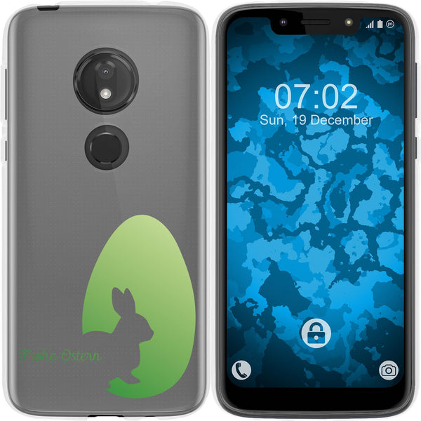 Moto G7 Play Silikon-Hülle Ostern M2 Case