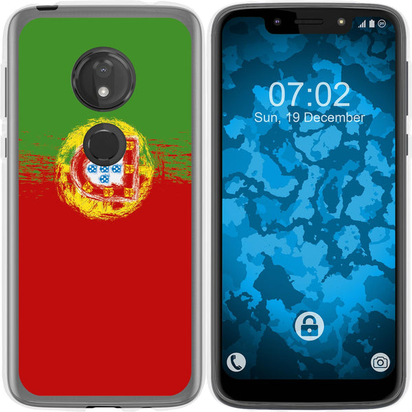Moto G7 Play Silikon-Hülle WM Portugal M8 Case