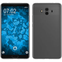 PhoneNatic Case kompatibel mit Huawei Mate 10 - weiﬂ Silikon Hülle matt Cover